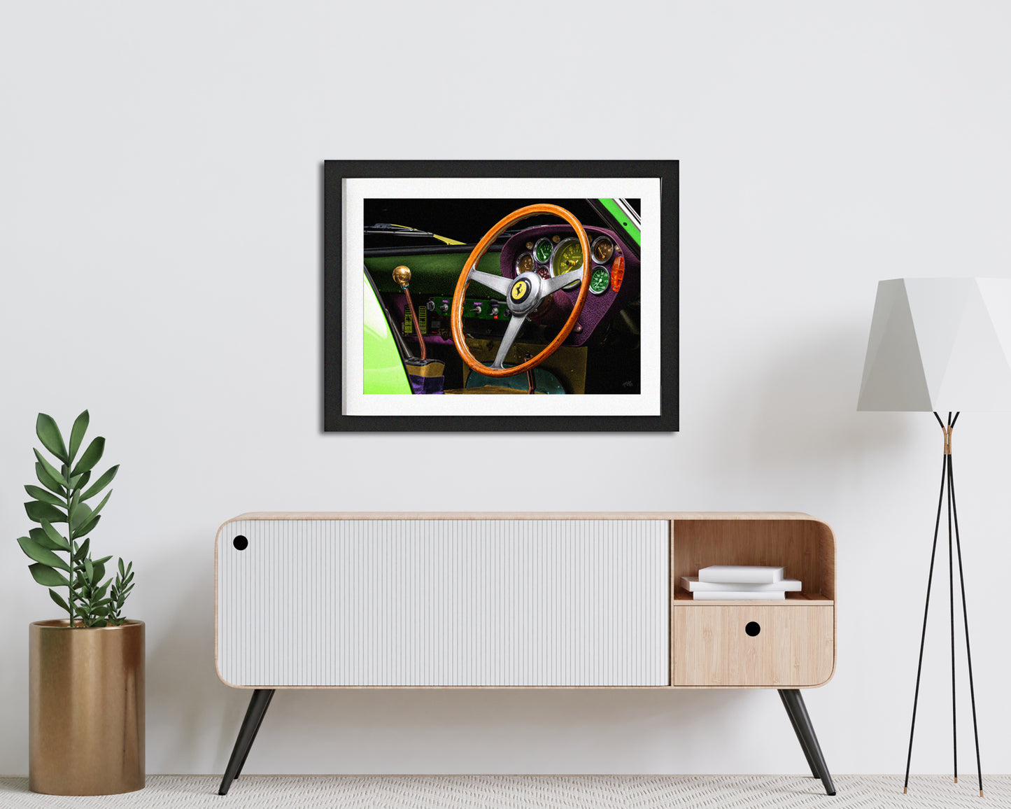 Psychedelic Ferrari 250 GTO