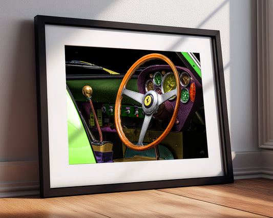 Psychedelic Ferrari 250 GTO