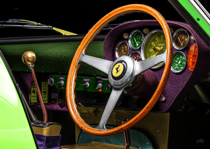 Psychedelic Ferrari 250 GTO