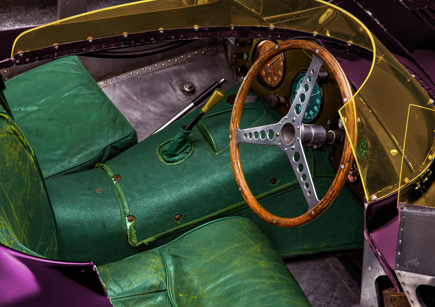 Psychedelic Jaguar D-Type